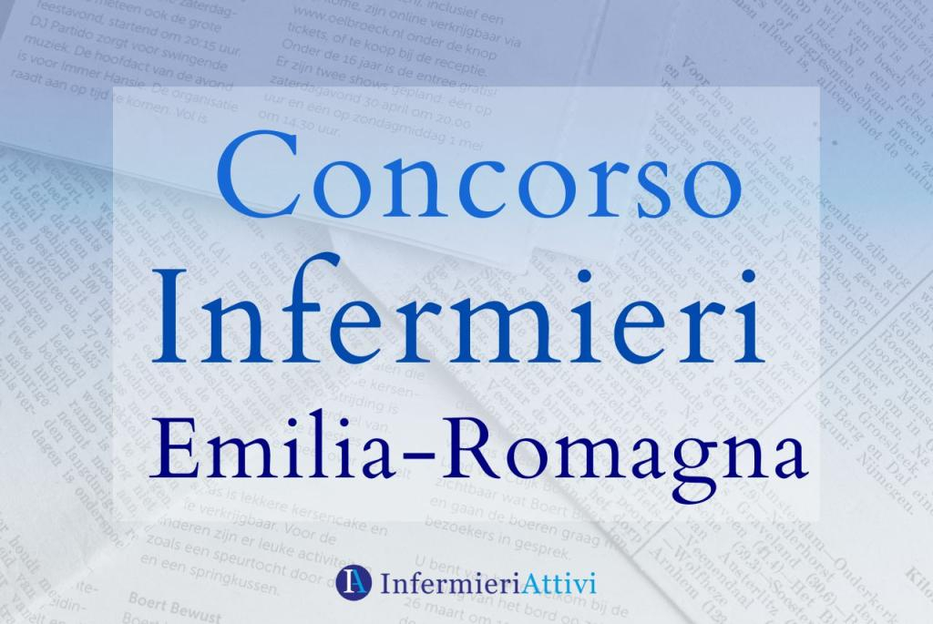 Concorsi infermieri Emilia-Romagna
